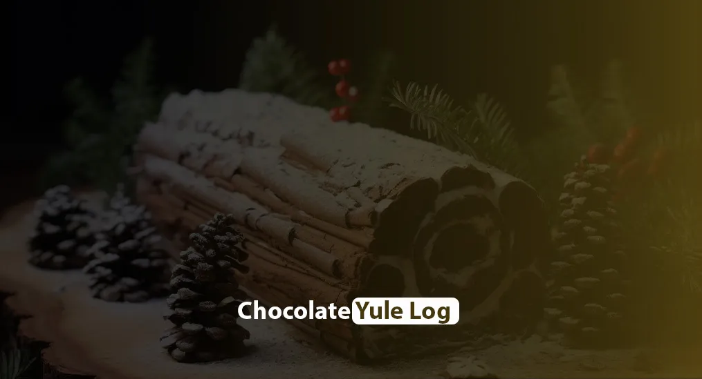 Chocolate Yule Roll