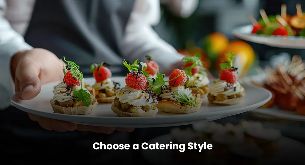 catering style for an event