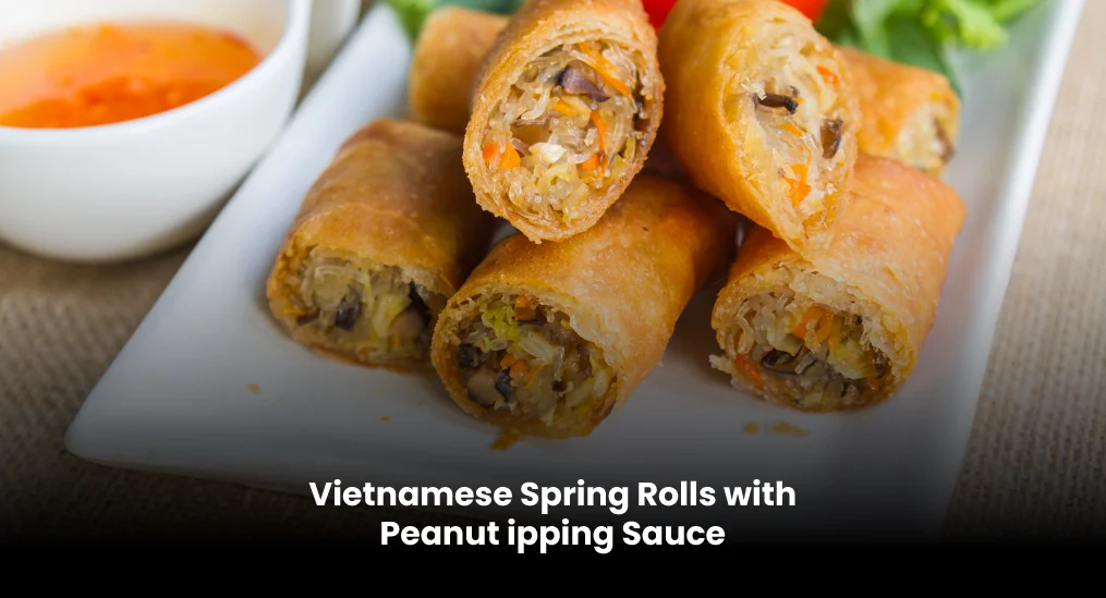 Vietnamese-Spring-Rolls-with-Peanut-Dipping-Sauce