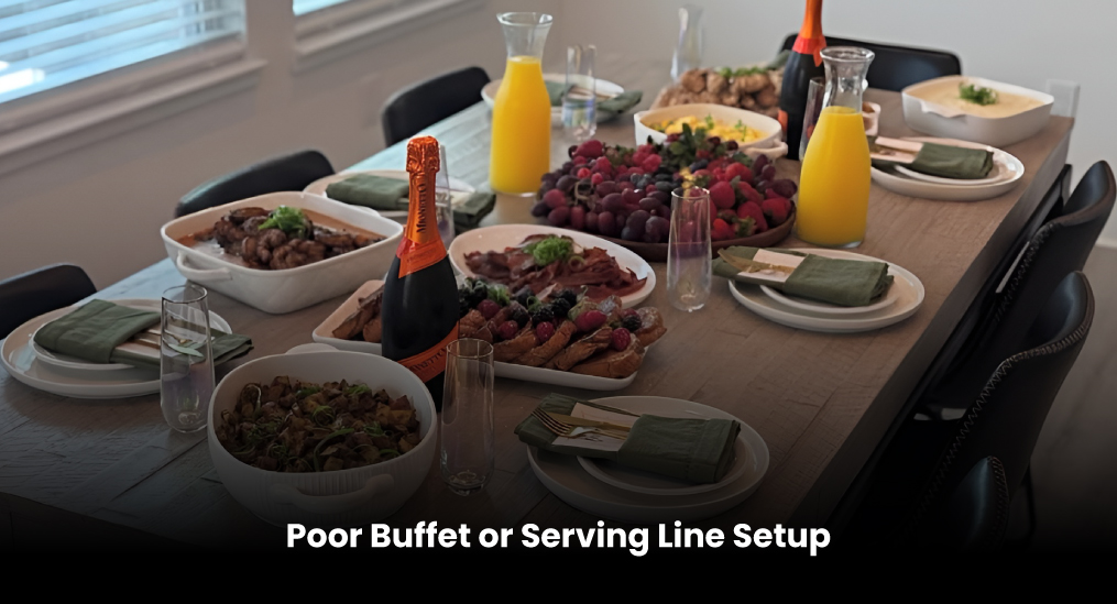 Poor-Buffet-or-Serving-Line-Setup