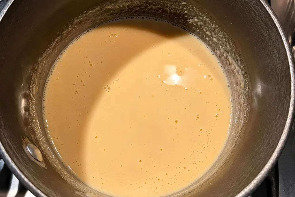 Coconut Rum Custard