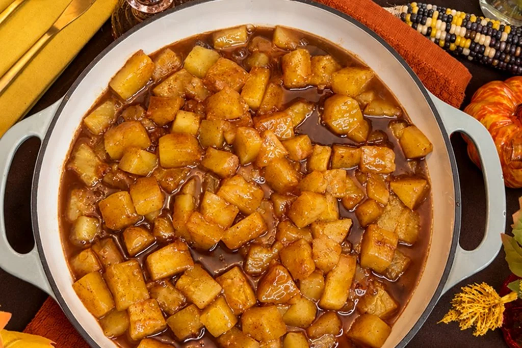 Prepare the Pineapple Filling & Glaze